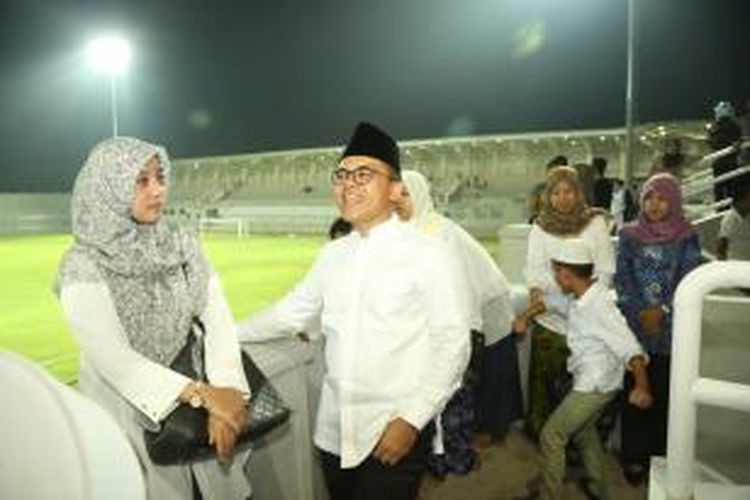 Stadion Diponegoro di Kabupaten Banyuwangi senilai 20 miliar lebih
