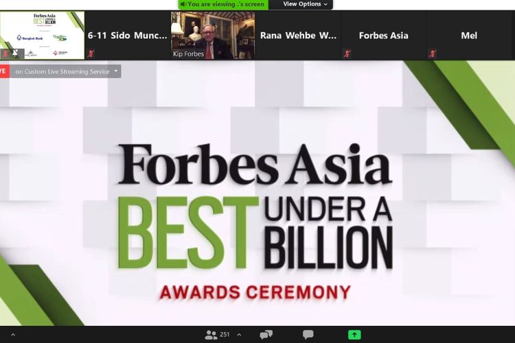 Forbes Asia Best Under A Billion Awards 