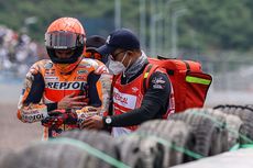 MotoGP Indonesia: Cedera Usai Kecelakaan, Marquez Langsung Pulang ke Barcelona