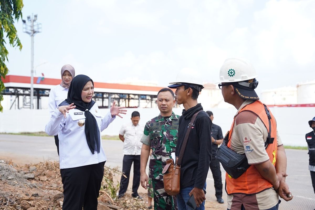 Wali Kota Bandar Lampung Eva Dwiana sebut pembangunan Jalan Tirtayasa jadi prioritas.