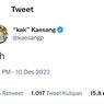 Kaesang Posting 
