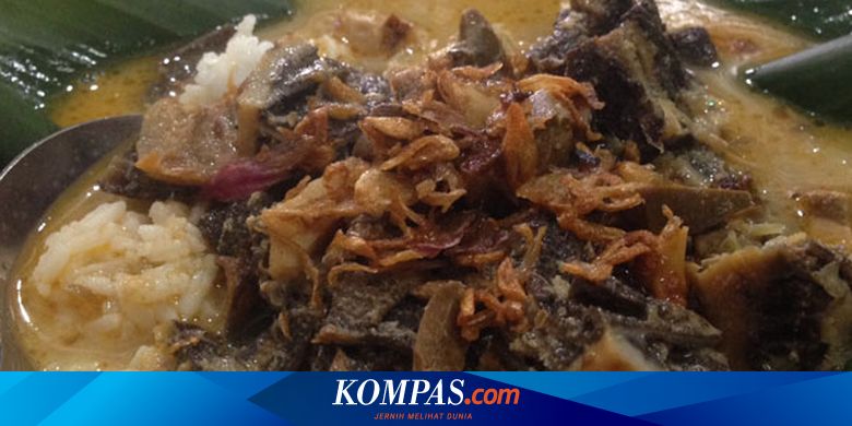 Nasi Gandul Kuliner Khas Pati Yang Digandrungi Indra Safri Halaman All Kompas Com