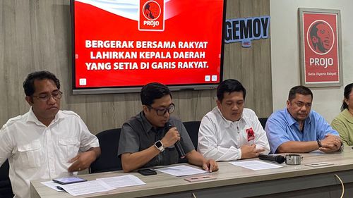 Projo Umumkan Dukung Muzakir Manaf Jadi Calon Gubernur Aceh pada Pilkada 2024