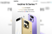 Realme 16 Series 5G Rilis di Indonesia Bulan Depan, Intip Spesifikasinya