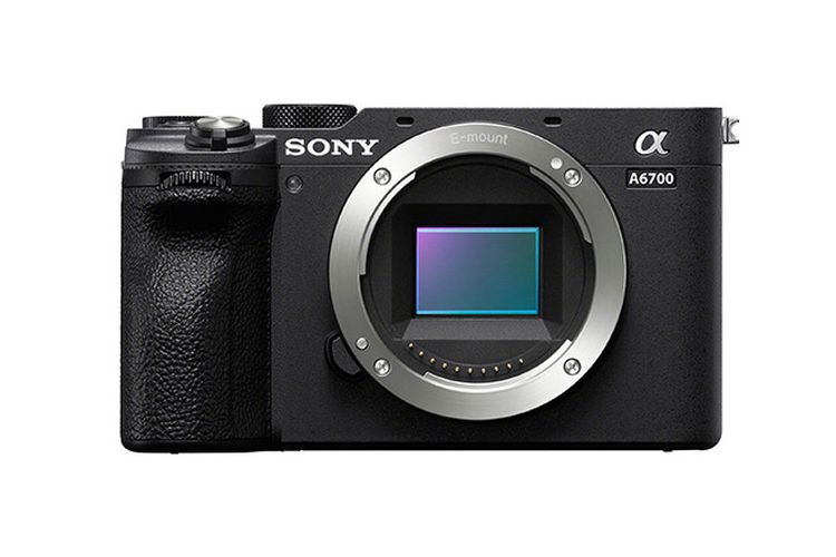Gambar rekaan kamera mirrorless APS-C Sony a6700