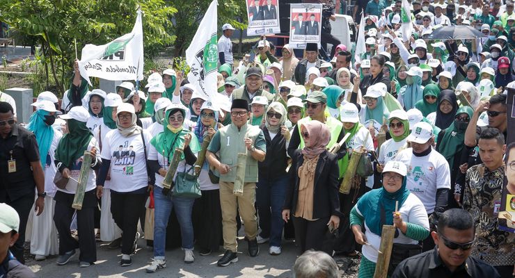 Pukul Kentungan di Candi Pari, Cak Imin: Agar Tak Ada Maling Suara!