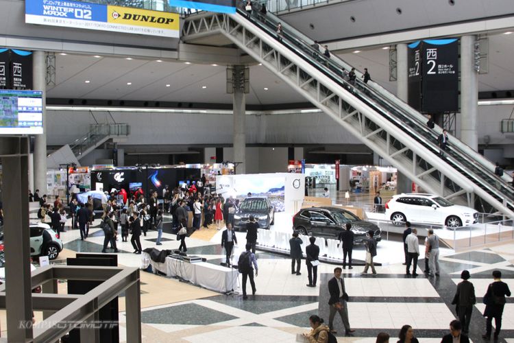 Suasana di press day Tokyo Motor Show (TMS) 2017.