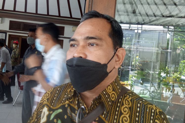 Ketua Komisi I DPRD Solo, Suharsono di Solo, Jawa Tengah, Jumat (22/7/2022).