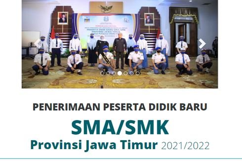 Jadwal PPDB Jawa Timur 2021 SMP, SMA/SMK, Simak Informasinya