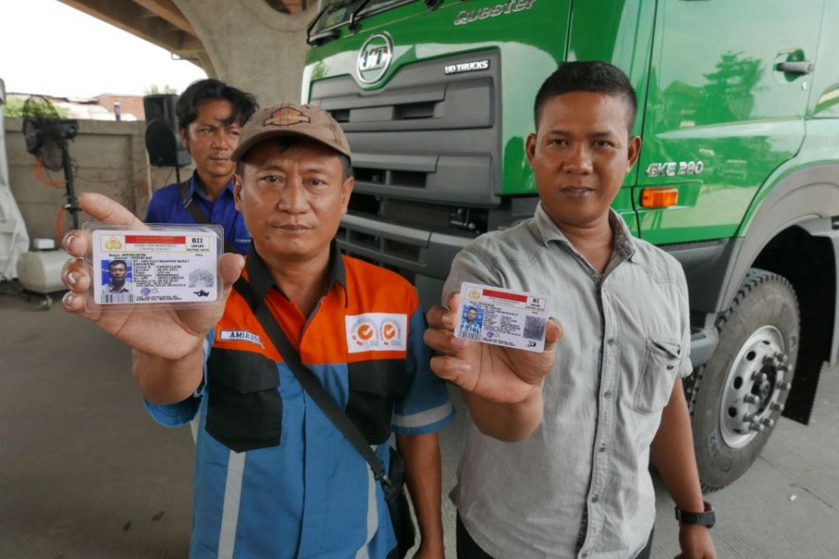 Sopir Truk Bikin SIM Gratis