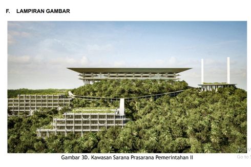 Intip Desain Istana Wapres IKN, Dibangun Dalam Waktu Dekat
