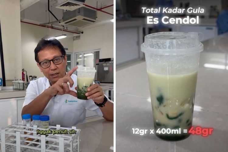Menkes BGS Bedah Kadar Gula Minuman Pinggir Jalan, Ini Hasil Uji Labnya