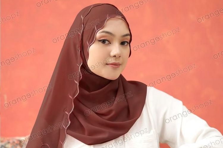Pashmina bordir sulam Orangeshopz