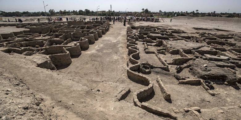 The golden city of Egyptian pharaohs who disappeared 3,000 years ago was found, this is what it looks like …