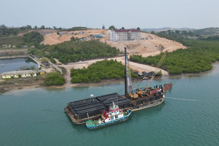 Badan Kemanana Laut (Bakamla) RI akhirnya memiliki dermaga sendiri yang berada di Pulau Setokok, Kecamatan Bulang, Batam, Kepulauan Riau (Kepri)