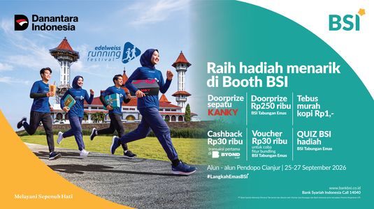 Raih Hadiah Menarik di Edelweiss Running Festival 2026