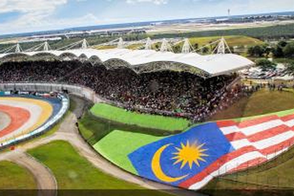 Sirkuit Sepang, Malaysia.