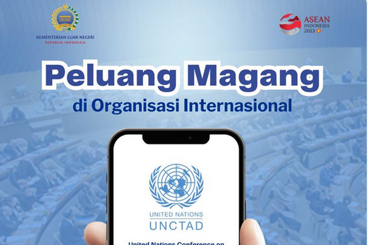 Lowongan magang dari Kemenlu RI di organisasi Perserikatan Bangsa-Bangsa (PBB) UNCTAD. Ini syarat dan cara daftarnya