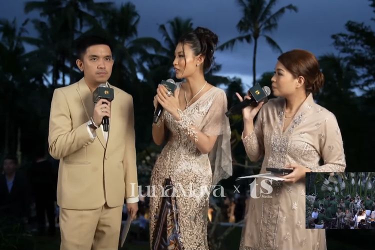 Gaya Anggun Berkebaya ala Patricia Gouw di Pernikahan Luna Maya dan Maxime Bouttier