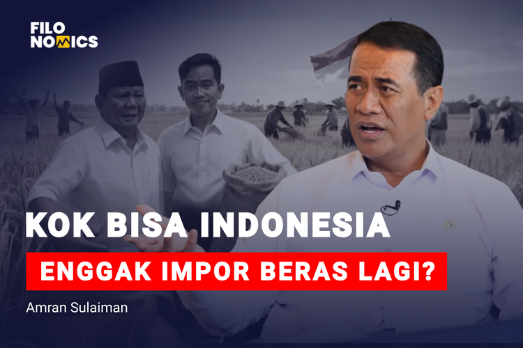 Filonomics: 1 Tahun Prabowo-Gibran, RI Stop Impor Beras, Sejarah Baru Tercipta?