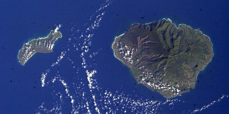 ilustrasi pulau Niihau, pulau terlarang yang tidak oleh dikunjungi.