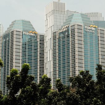 Ilustrasi Bank Mandiri.