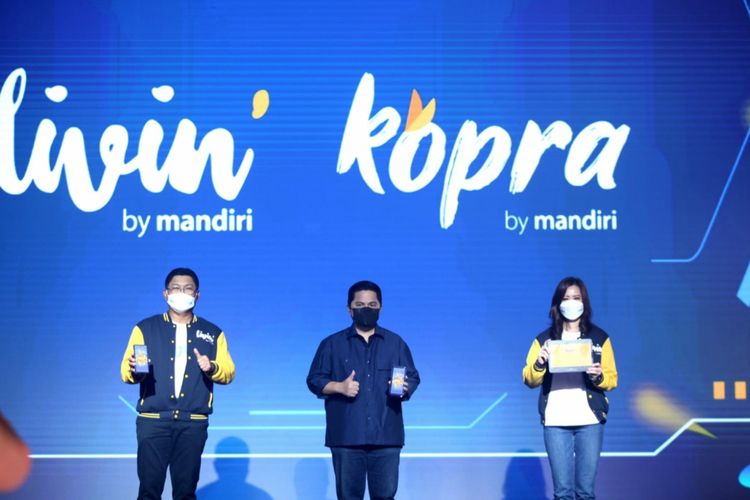 Bank Mandiri Luncurkan Livin by Mandiri dan Kopra by Mandiri