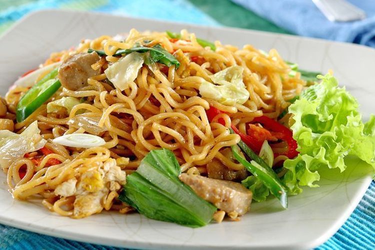 Mi goreng kampung yang cocok jadi menu sarapan.