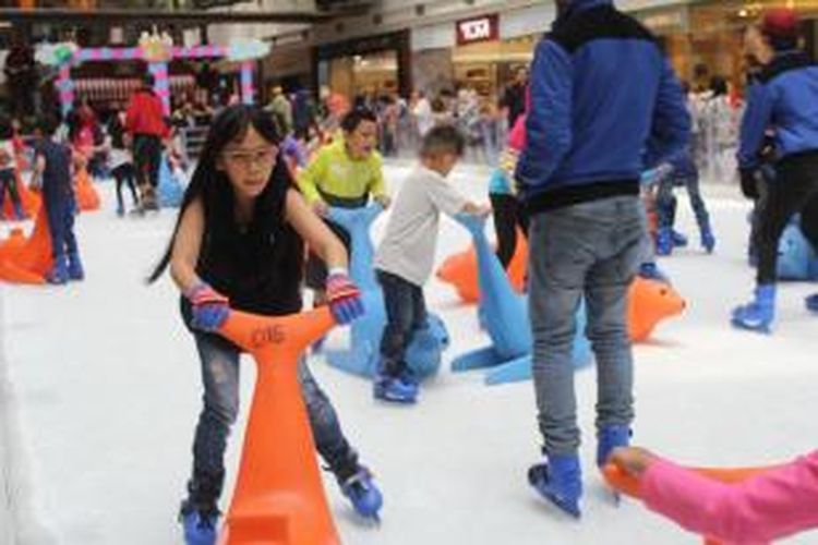 Winter Wonderland hadir kembali untuk mengisi liburan panjang si kecil, Minggu (27/12/2015).