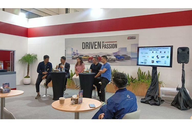 Sesi dialog media yang diadakan oleh MG Indonesia di GIIAS 2025. 