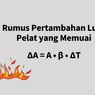 Cara Menghitung Pertambahan Luas Pelat Persegi Panjang yang Dipanaskan
