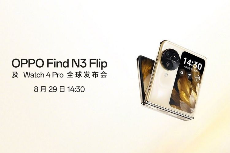 Oppo mengumumkan jadwal peluncuran Find N3 Flip di Weibo