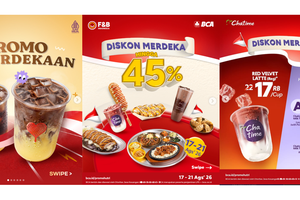 Promo Minuman 17 Agustus 2026, Self Reward Kecil untuk Rayakan Kemerdekaan