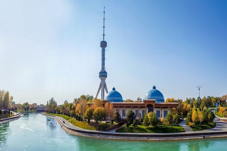 Ilustrasi Kota Tashkent di Uzbekistan.