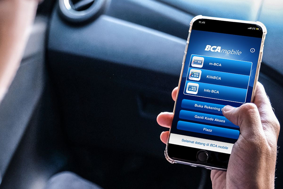 Ilustrasi BCA Mobile. Cara cek mutasi rekening BCA via BCA Mobile.