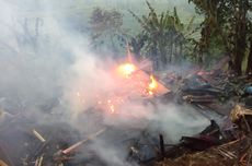 Berawal dari Bakar Sampah, Satu Rumah di Wonosobo Hangus Terbakar