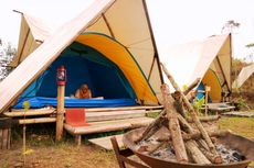 4 Tempat Glamping yang Bisa Bikin Lupa Pulang