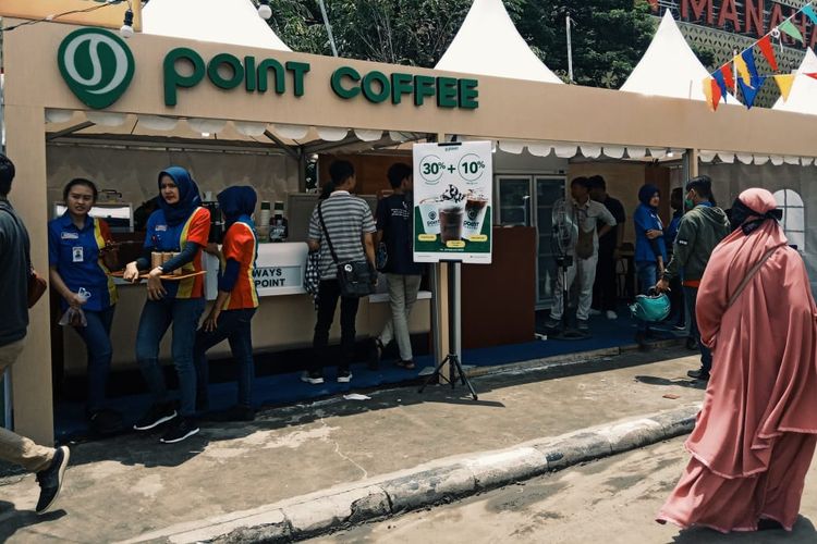 Point Coffee juga hadir di Festival Kuliner Indomaret.