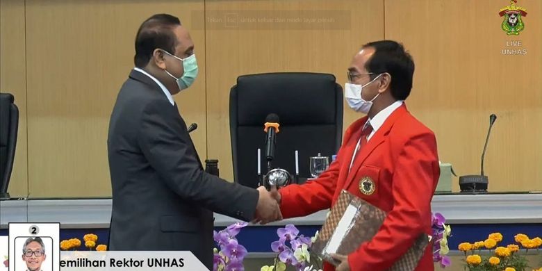 Ketua MWA Universitas Hasanuddin (Unhas) Komjen Pol (Purn) Syafruddin mengapresiasi terpilihnya Prof. Jamaluddin Jompa sebagai Rektor Unhas periode 2022-2026. 
