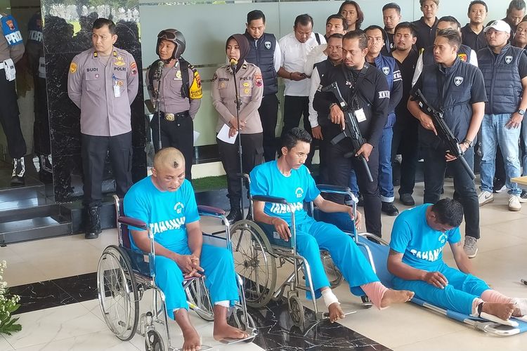 Tiga pelaku perampokan bersenjata api di Kabupaten Cilacap, Jawa Tengah