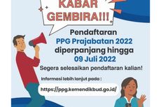 Pendaftaran PPG Prajabatan Diperpanjang, Cek Syarat dan Cara Daftar