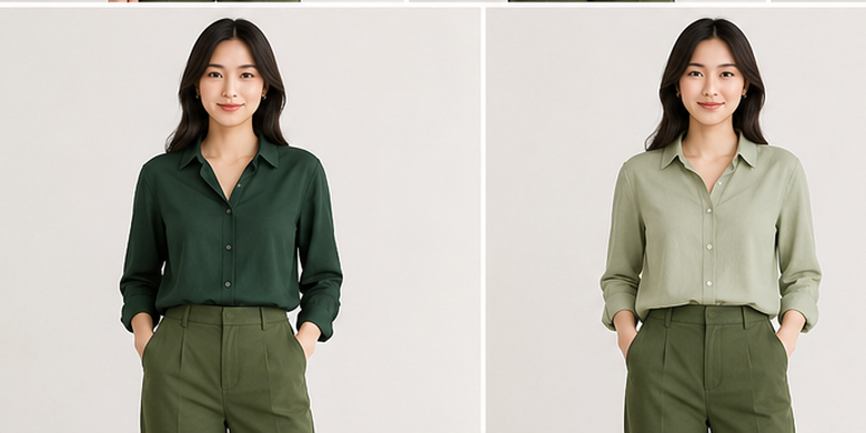 Bingung celana hijau cocok dengan baju warna apa? Simak 22 kombinasi warna terbaik, dari putih, hitam, cream hingga maroon.