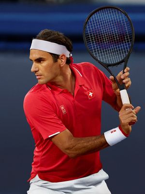 A filed photo of Roger Federer.