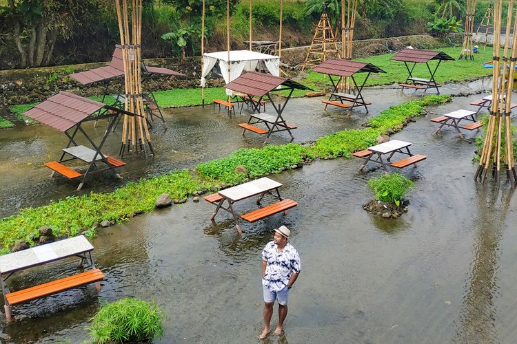 Ketjeh Resto Klaten yang Unik, Bisa Makan Sambil Main Air Halaman all -  Kompas.com