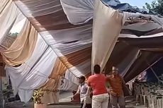 Video Viral, Tenda Lepas Pisah SDN di Jember Roboh Tersapu Angin