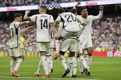 Hasil Real Madrid Vs Cadiz 3-0, Los Blancos di Ambang Juara LALIGA