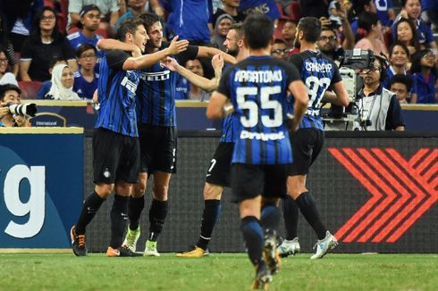 Kalahkan Chelsea, Inter Milan Juara ICC 2017 di Singapura