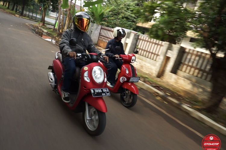 Komparasi Yamaha Fazzio vs Honda Scoopy