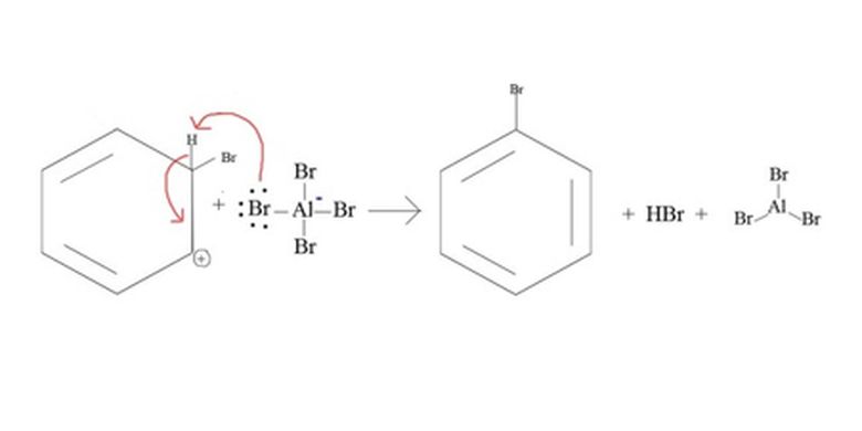 Halogenasi benzena yang dibantu oleh katalis