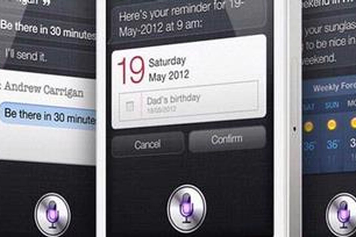 Meet Siri: The personal assistant in Apples latest iPhone 4S is programmed to answer spoken requests, e.g. directions to the nearest cinema   